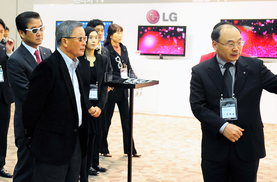 구본무 LG 회장, 새해 첫 현장경영 시동