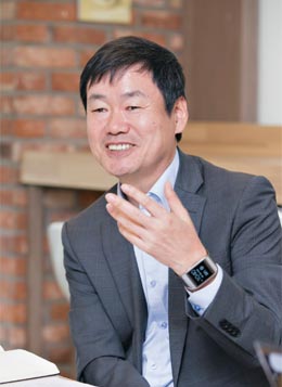 김주호 대표. 사진: 성혜련 기자