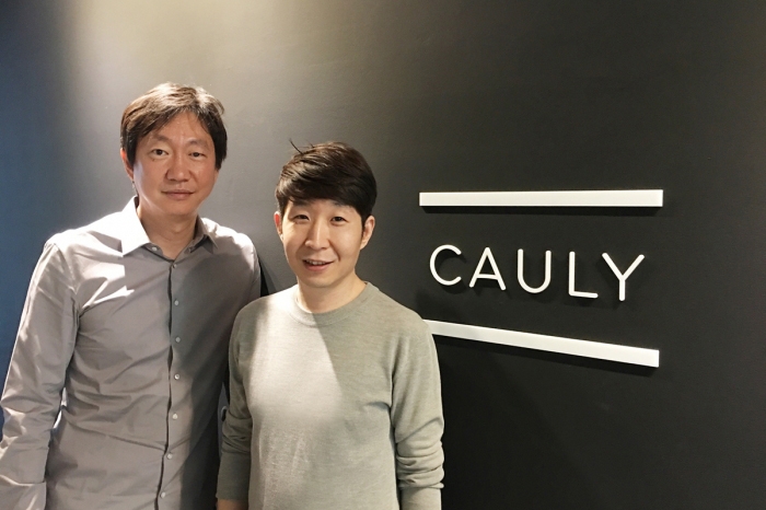 FNS그룹은 올해 블록체인 시장 진출 등 광고 이외 새로운 사업 진출을 계획하고 있다. (왼쪽부터) 신창균·이상석 FSN 각자대표.