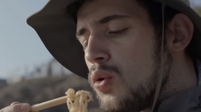 구글이 제작해 화제를 모은 신라면 광고. 화면 캡처&nbsp;