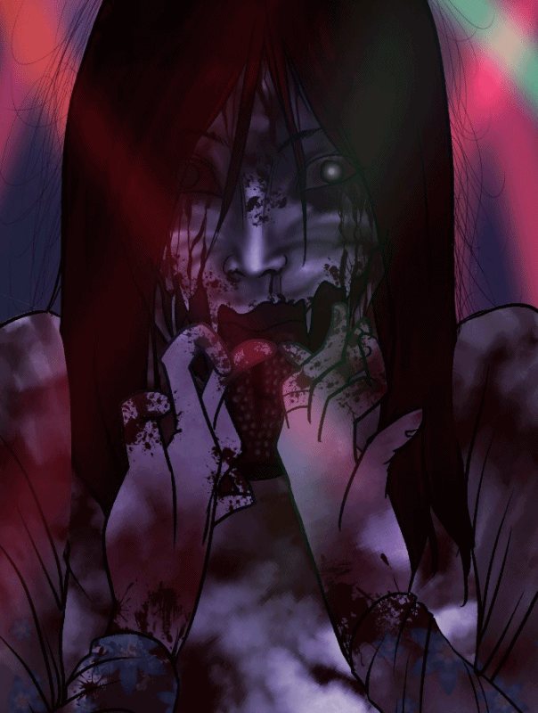 네이버 웹툰 '2018 재생금지' 중 '직캠' 작품 GIF 캡처.