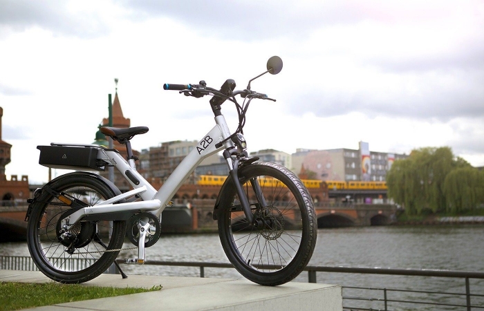 A2B 전기자전거 제품. A2B 홈페이지