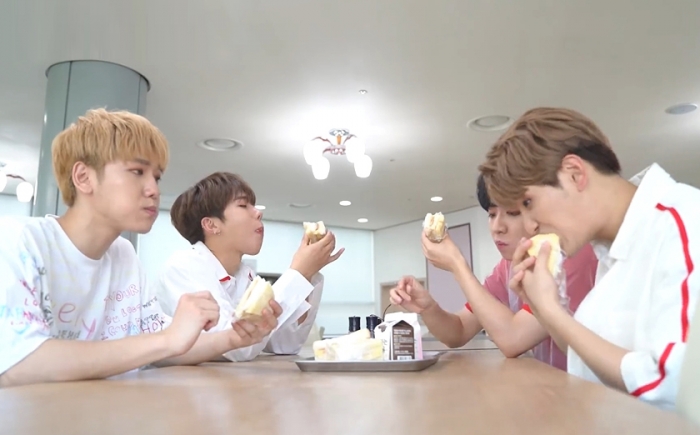 인기가요 샌드위치에 대해 다룬 스브스뉴스 영상 콘텐츠 화면.