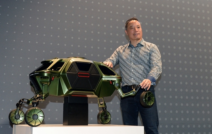 현대자동차가 선보인 '엘리베이트' 콘셉트카 프로토 모델. 현대자동차