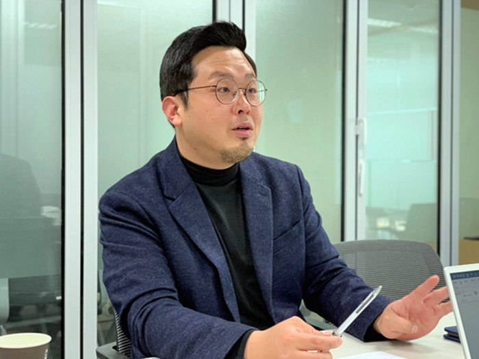 피알원 PR2본부 2팀의 손호원 팀장. 사진 전승현 대학생 기자