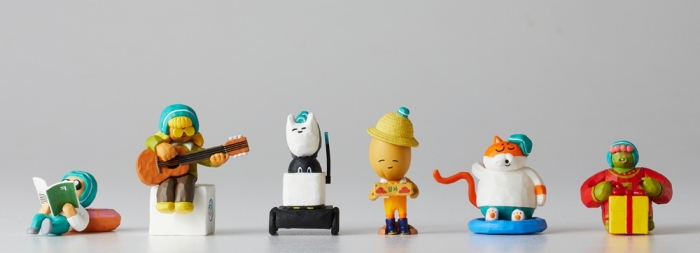 배달의민족의 배달이 친구들. 출처: 배달의민족