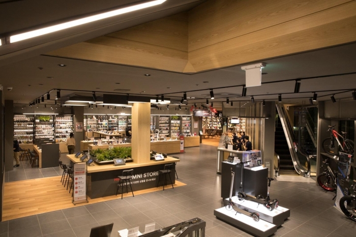 2018년 6월 오픈한 하이마트 주안점의 옴니스토어