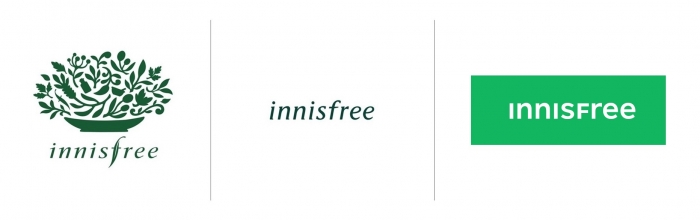 이니스프리 로고 변화