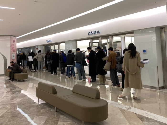 자라 코엑스몰점 오픈런 이미지. 사진=자라 제공