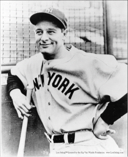 ‘근위축성 측색 경화증(ALS) 및 기타운동뉴런질환(MND)’이라는 긴 이름의 병이 ‘루게릭병’이라는 별명을 얻은 것은 미국 메이저리그 슈퍼스타였던 뉴욕 양키스 1루수 출신 루 게릭이 이 병을 앓다가 사망했기 때문이다. 2021년 메이저리그 사무국은 루 게릭의 사망일이자 첫 선발등판일인 매년 6월 2일을 ‘루게릭의 날’로 지정했다.