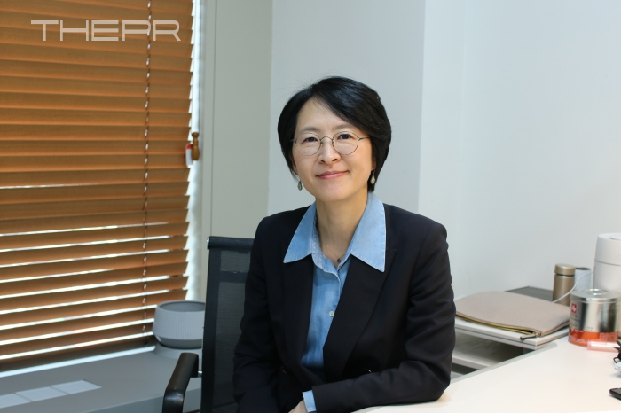 한국PR협회 제28대 회장 이유나 한국외대 교수. 사진=김민지 기자