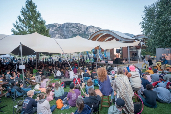 2022년 8월, 아크테릭스 아카데미가 15주년을 맞아 캐나다 스쿼미시에서 진행한 하계 클라이밍 페스티벌 현장. 사진=