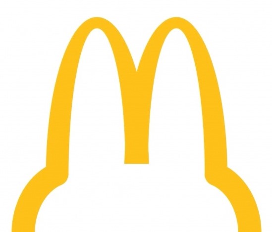 토끼 모양으로  사진=맥도날드 인스타그램 갈무리