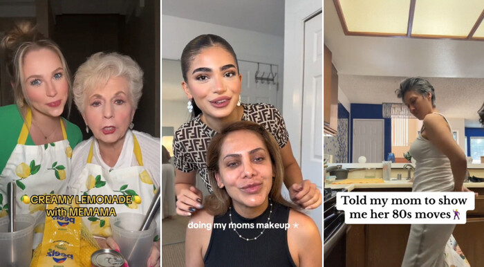 리포트에서 '경계가 사라진 엔터테인먼트'의 사례로 링크된 영상들