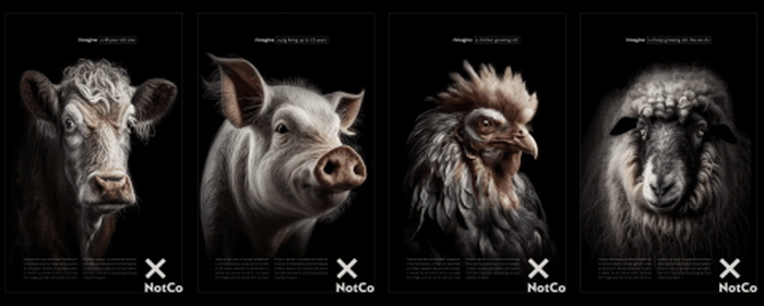 낫코(NotCo)의 ‘자연 수명(Natural life expectancy) 캠페인 이미지