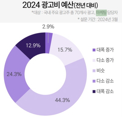 2024 광고비 예산