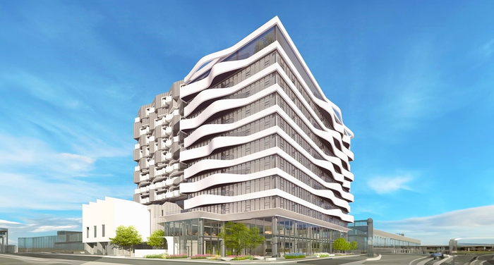 이지스자산운용이 삼성전자, 현대차그룹과 손잡고 개발한 3세대 오피스 '팩토리얼 성수' 조감도. 사진=이지스자산운용 제공.