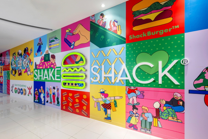 쉐이크쉑, 김포롯데몰점에 새 매장. 사진= SPC그룹 제공