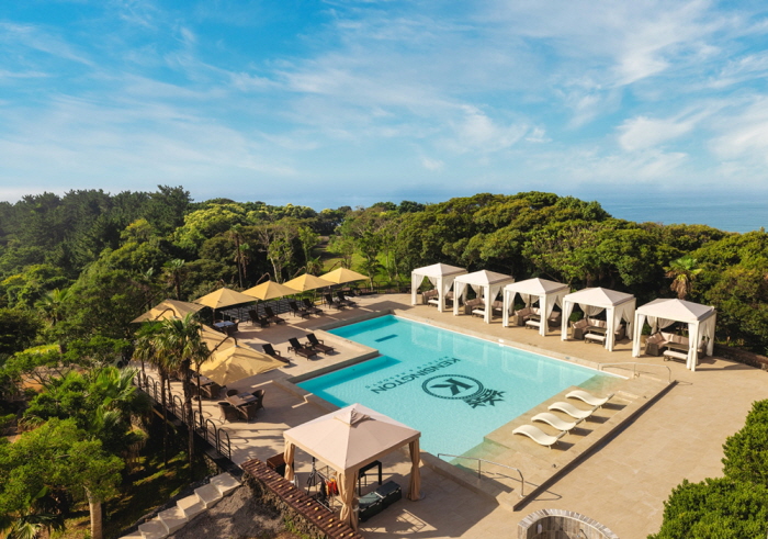 켄싱턴리조트 제주중문 전경. 사진=이랜드파크 제공