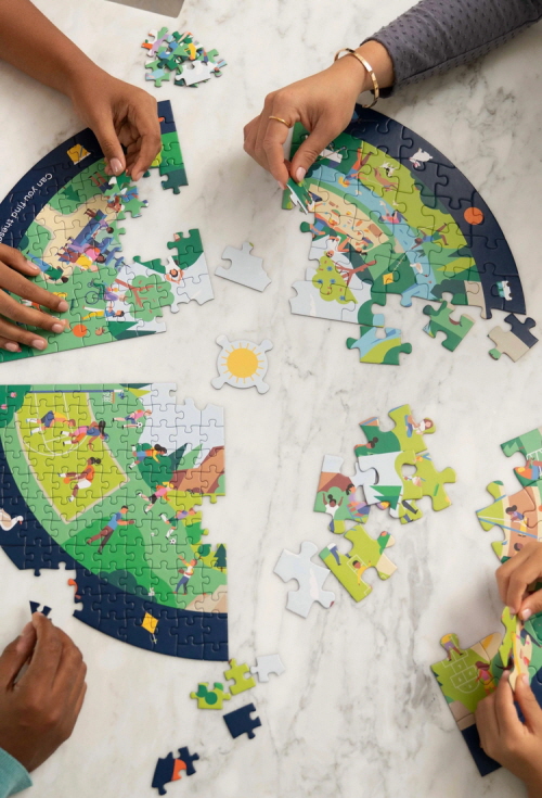 칙필레 자체몰에서 판매하는 가족용 복합퍼즐