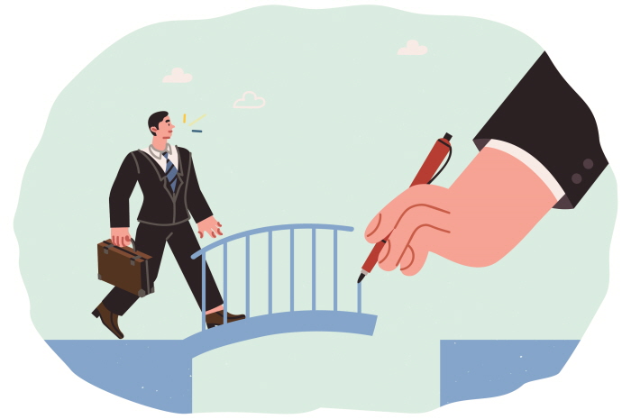 현상 유지에 만족하려는 지, 새로운 시장으로 계속 진입을 시도하려는 지에 따라 위기를 바라보는 방식은 달라진다.