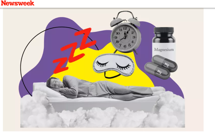 안대, 마그네슘 등 없이도 숙면할 수 있기를... 뉴스위크 일러스트레이션