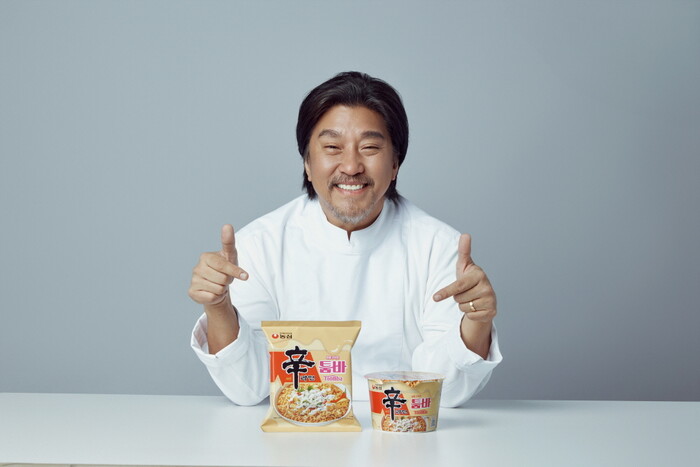 농심은 신라면 툼바 광고모델로 넷플릭스 '흑백요리사' 에드워드 리 셰프를 발탁하고 12월 초 새로운 광고를 선보인다. 사진=농심 제공.