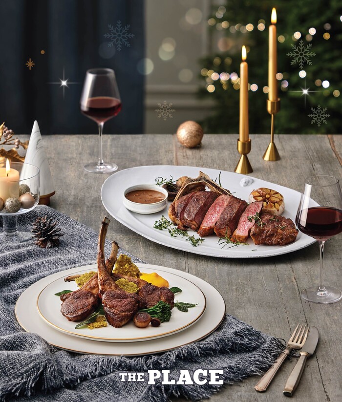 CJ푸드빌 더플레이스, 겨울 시즌 스페셜 스테이크 출시. 사진=CJ푸드빌 제공.