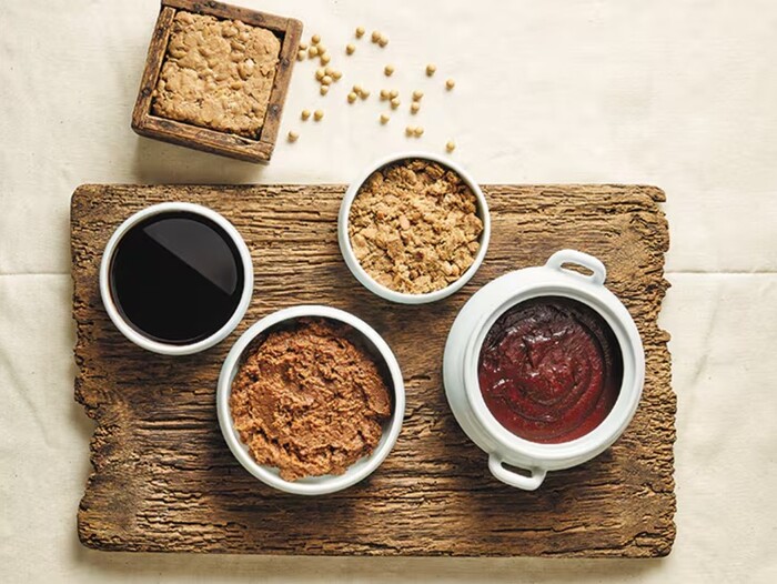 한국의 간장, 된장, 고추장. 사진=국가유산청 제공.