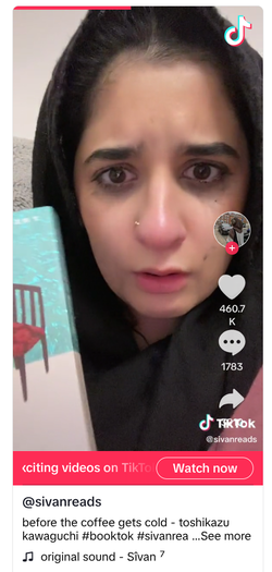 '커피가 식기 전에'를 추천하는 화제의 틱톡 영상(CBC)