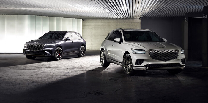 제네시스 GV70 모델. 사진=현대자동차 제공