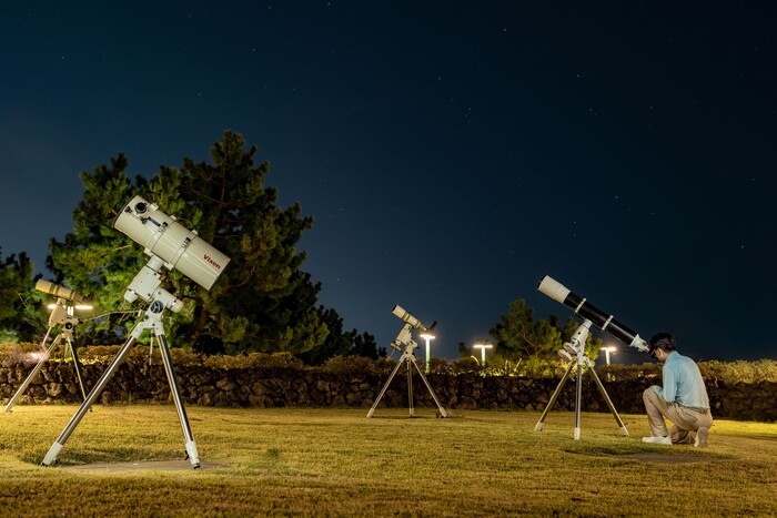 제주신라호텔 별자리 탐험 프로그램 '스태리 홀리데이'. 사진=신라호텔 제공