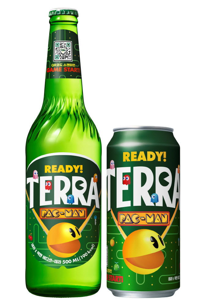 테라X팩맨 에디션. 사진=하이트진로 제공