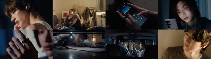 K팝 아티스트 라이즈(RIIZE)의 첫 정규 앨범 오디세이(ODYSSEY) 프리미어 영상 중 일부. 사진=삼성전자 제공