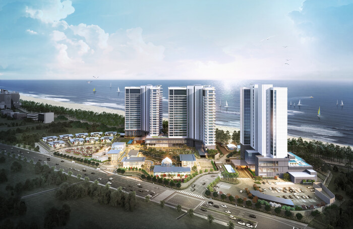 신라모노그램 강릉 조감도. 자료= 호텔신라 제공