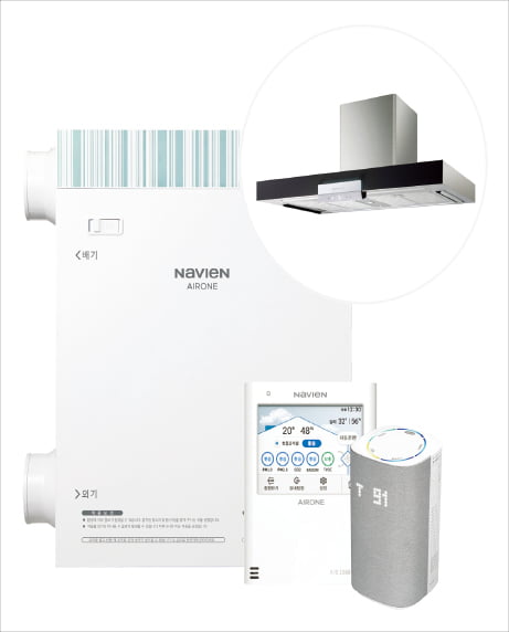 경동나비엔 환기청정기 제품 사진. 사진=경동나비엔 제공