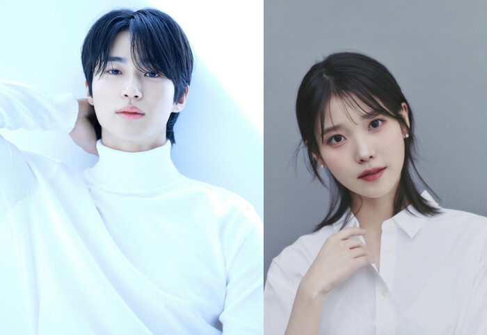 부산국제마케팅광고제가 선정한 대한민국 대표 광고모델 수상자 변우석(왼쪽)과 아이유(오른쪽). 사진=바로엔터테인먼트, 이담엔터테인먼트 제공