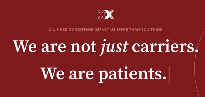 X 염색체 연관 질환 지원 단체 '리멤버 더 걸스'는 여성들도 단순 보인자가 아니라 환자임을 알린다 (사진 =rememberthegirls.org)