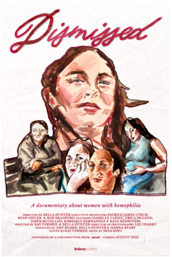 여성 혈우병 환자들은 '묵살된다'는 것이 어떤 것인지 말하고 싶다 (사진 = dismissedfilm.com)