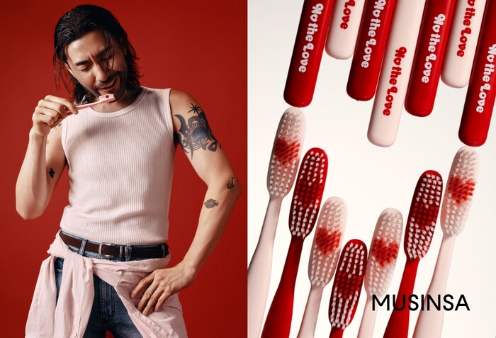 무신사는 방송인 노홍철과 함께 라이프스타일 브랜드 '노 더 럽(No The Love)'을 론칭한다고 22일 밝혔다. 사진=무신사 제공