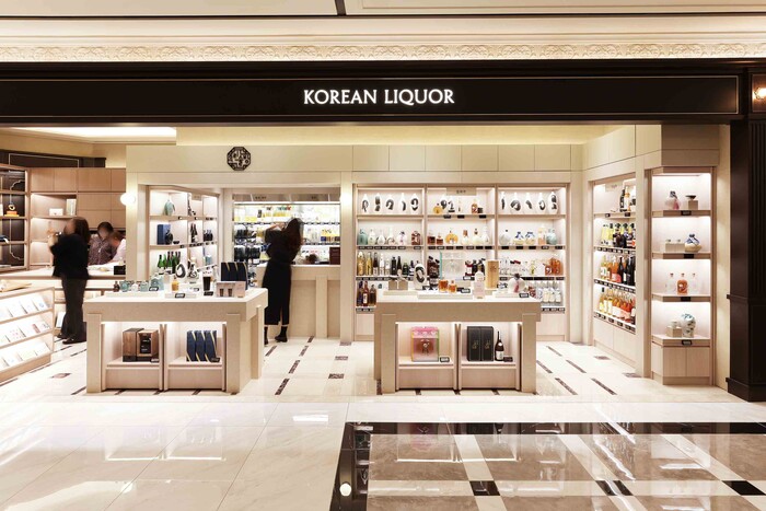 신세계백화점 강남점 전통주 매장. 사진=신세계백화점 제공