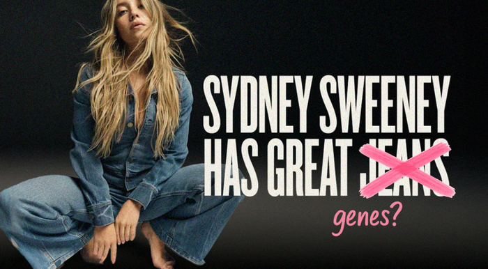 아메리칸 이글의 청바지 광고가 노린 것은? (사진 = Cybernews.com 제작)