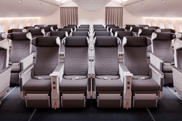 대한항공 프리미엄석(Premium Class) 좌석 예상 이미지