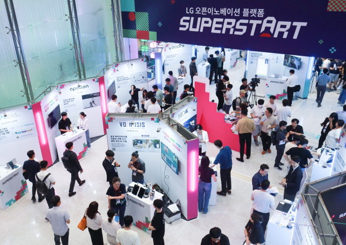 작년 '슈퍼스타트 데이 2024' 행사장 모습. 사진=LG