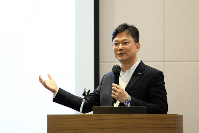 농심 홍기택 미디어홍보팀장 사진= 전재현 기자