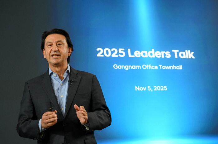 호세 무뇨스 현대차 사장이 5일 현대차 강남대로 사옥에서 발언하는 모습. 사진=현대차