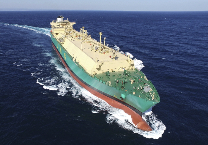 액화천연가스(LNG) 운반선 모습. 사진=KCC