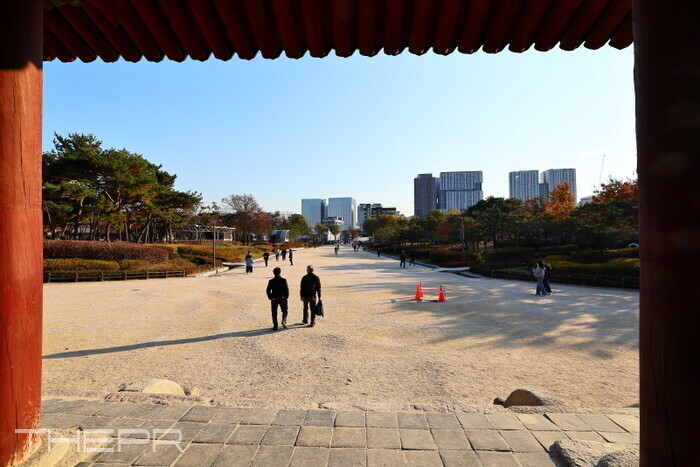 종묘 일대 조망 